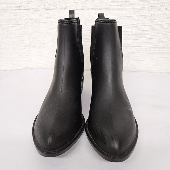 Jeffrey Campbell Storm Pointed Toe Heeled Chelsea Boots in Black Size 9 - Picture 3 of 10